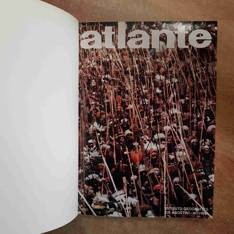 RIVISTA ATLANTE MENSILE DE AGOSTINI 1971 ALLA SCOPERTA DEL MONDO 2 vol. rilegati