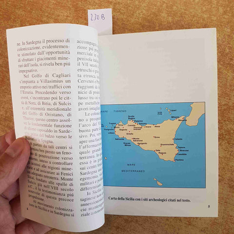 SANDRO BONDI' ARCHEO ITINERARI - DE AGOSTINI RIZZOLI - I FENICI IN ITALIA 1991