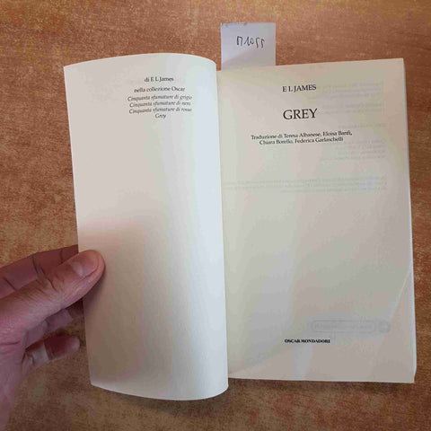E.L. JAMES - MONDADORI - GREY - 2016 OSCAR erotismo