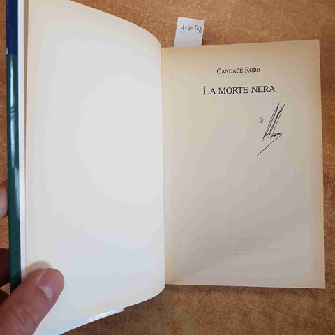 CANDACE ROBB - MONDOLIBRI - LA MORTE NERA 2003 thriller storico giallo