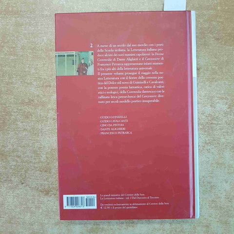 EMILIO CECCHI CORRIERE DELLA SERA La letteratura italiana DA DUECENTO A TRECENTO