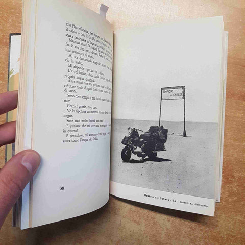 GIORGIO AMORETTI - EURO ALFA EDITRICE - POLVERE DI CONTINENTI viaggio in moto
