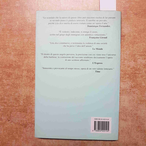 CHIMO - MONDADORI - LILA DICE 2° EDIZIONE 1997 erotismo romanzo erotico
