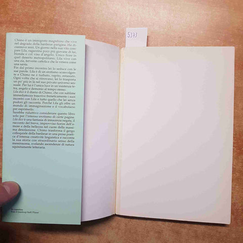 CHIMO - MONDADORI - LILA DICE 2° EDIZIONE 1997 erotismo romanzo erotico