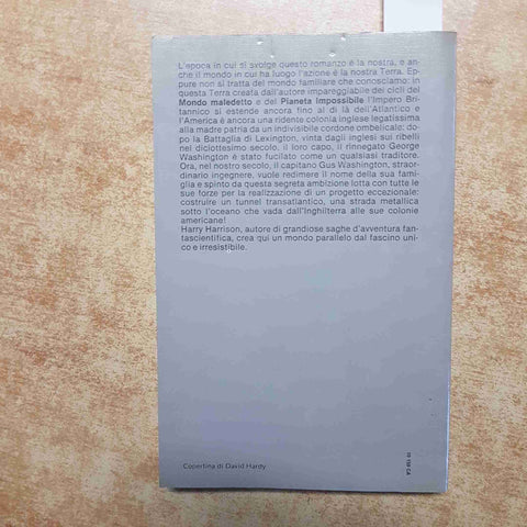 HARRY HARRISON - EDITRICE NORD - TUNNEL NEGLI ABISSI 1985 cosmo fantascienza
