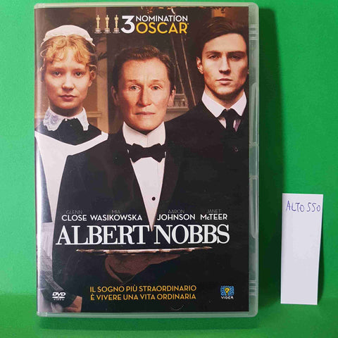 GLENN CLOSE, WASIKOWSKA, GARCIA - EAGLE PICTURES - ALBERT NOBBS 2012 FILM DVD