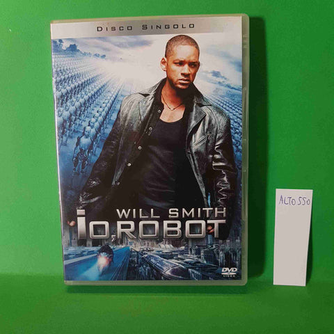 WILL SMITH, ALEX PROYAS 20TH CENTURY FOX - IO, ROBOT 2005 FILM DVD disco singolo