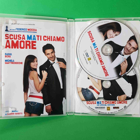 RAOUL BOVA, QUATTROCIOCCHE, MOCCIA - MEDUSA - SCUSA MA TI CHIAMO AMORE dvd + cd
