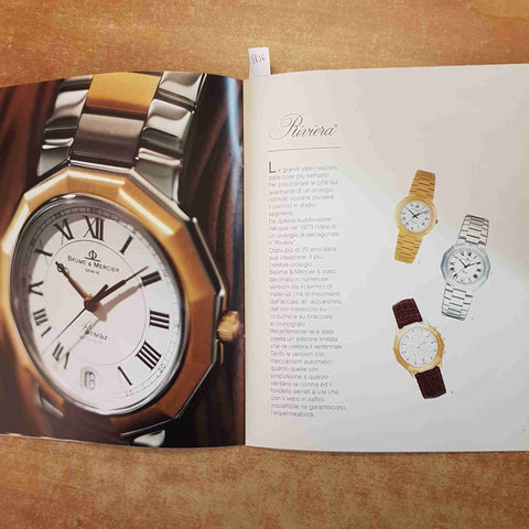 BAUME & MERCIER GENEVE MAITRES HORLOGERS DEPUIS 1830 catalogo orologi