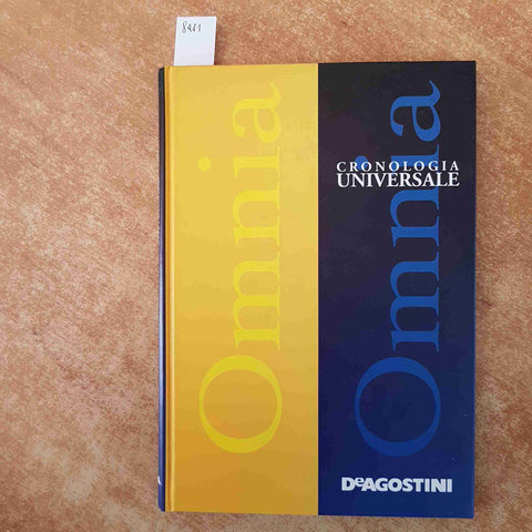 CRONOLOGIA UNIVERSALE OMNIA DE AGOSTINI 1997 storia del mondo