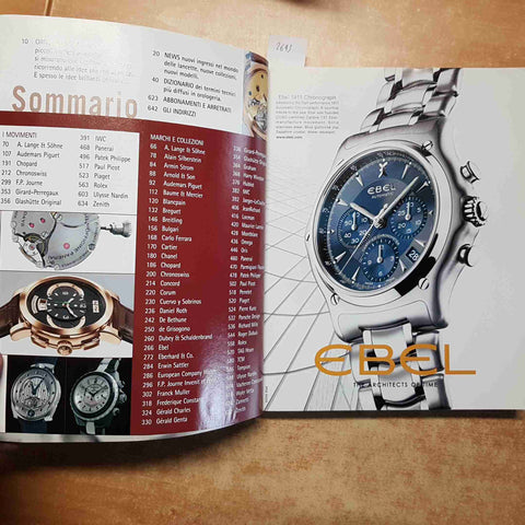 OROLOGI MECCANICI PIU' PRESTIGIOSI DEL MONDO 2006 LE  COLLEZIONI TOURBILLON