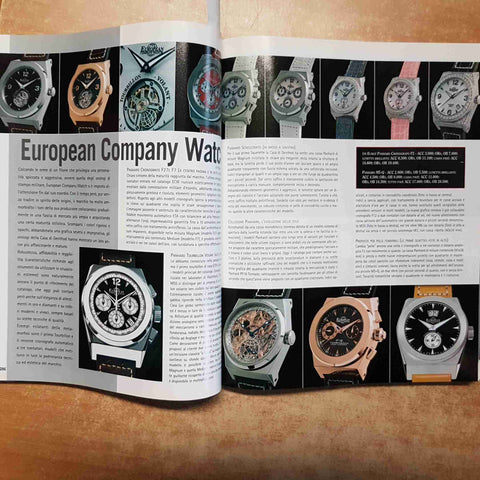 OROLOGI MECCANICI PIU' PRESTIGIOSI DEL MONDO 2006 LE  COLLEZIONI TOURBILLON