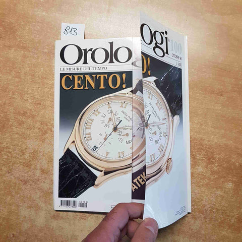 OROLOGI LE MISURE DEL TEMPO 100 TECHNIMEDIA 1996 SWATCH CARTIER PIAGET PATEK