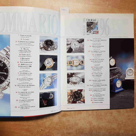 OROLOGI LE MISURE DEL TEMPO 96 TECHNIMEDIA 1996 AUDEMARS PIGUET BULGARI SARCAR