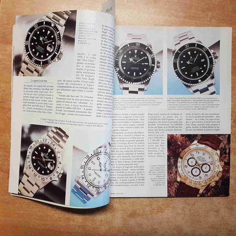 OROLOGI LE MISURE DEL TEMPO 94 TECHNIMEDIA 1996 ROLEX BREIL IWC KIENZLE ZENITH
