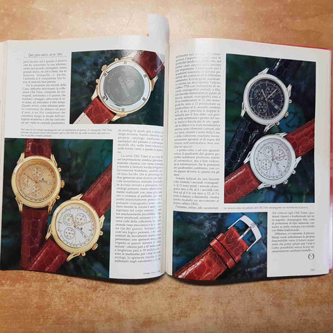 OROLOGI LE MISURE DEL TEMPO 92 TECHNIMEDIA 1996 CARTIER BERTOLUCCI BREITLING