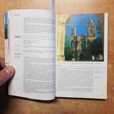 MESSICO GUIDA ILLUSTRATA BAEDEKER 1997 DE AGOSTINI acapulco cancun oaxaca sonora