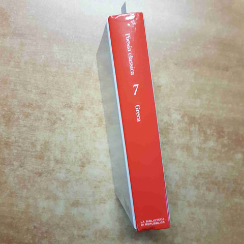 POESIA CLASSICA GRECA vol. 7 antologia LA BIBLIOTECA DI REPUBBLICA - SIMONE BETA