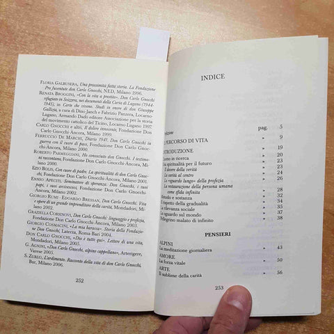 DON CARLO GNOCCHI - SAN PAOLO - POESIA DELLA VITA PENSIERI 2006