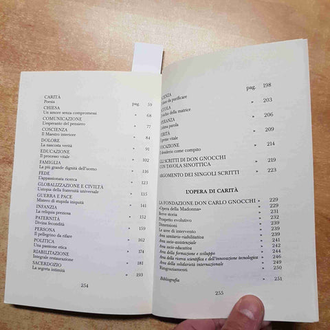 DON CARLO GNOCCHI - SAN PAOLO - POESIA DELLA VITA PENSIERI 2006