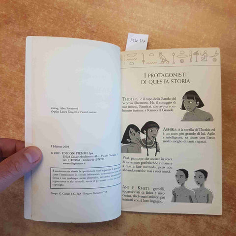 ALBERTO MELIS - L'AMULETO MAGICO - I MISTERI DELLO SCARABEO D'ORO 2002 PIEMME