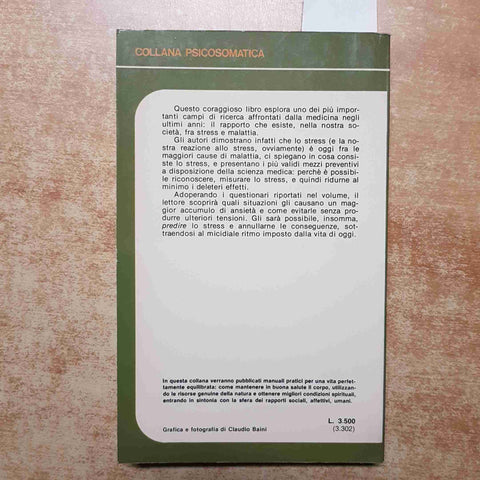 DUDLEY, WELKE - SIAD EDIZIONI - STRESS E SALUTE controllarlo e sconfiggerlo