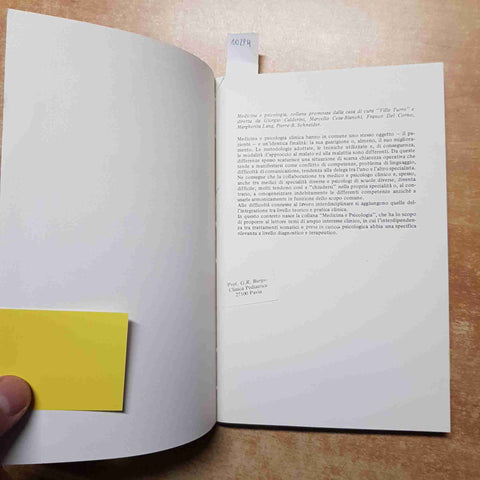 BERNARDI, BURGIO - FRANCO ANGELI - IL METODO IN PEDIATRIA pediatra soma psiche