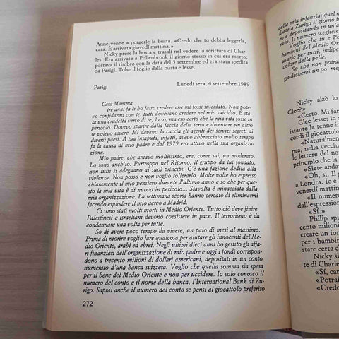 BARBARA TAYLOR BRADFORD - CDE/SPERLING & KUPFER - RICORDA - 1994 romanzo