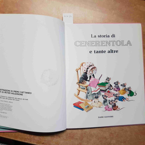 LA STORIA DI CENERENTOLA TANTE ALTRE ENCICLOPEDIA DELLE FIABE D'ORO 1992 DAMI