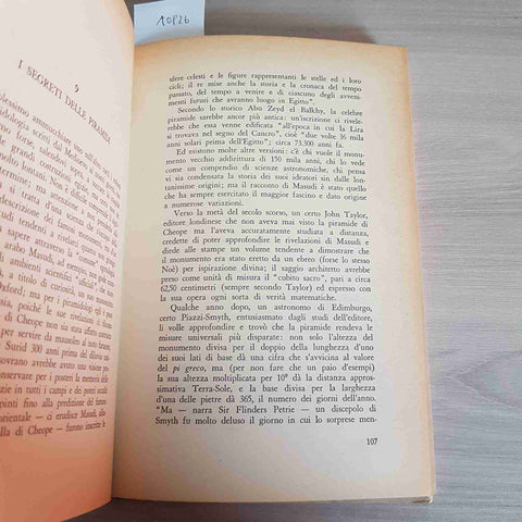 PETER KOLOSIMO - SUGAR EDITORE - TERRA SENZA TEMPO - 1964