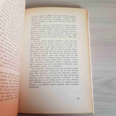 PETER KOLOSIMO - SUGAR EDITORE - TERRA SENZA TEMPO - 1964