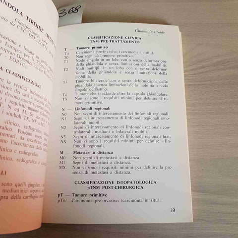 MINERVA MEDICA - TNM CLASSIFICAZIONE DEI TUMORI MALIGNI - 1979