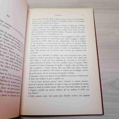 PETRONIO ARBITRO - CLUB DEGLI EDITORI - SATIRICON VERSIONE DI PIERO CHIARA 1971