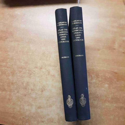 HEILMEYER - ATLAS DER KLINISCHEN HAMATOLOGIE UND CYTOLOGIE textband + bildband