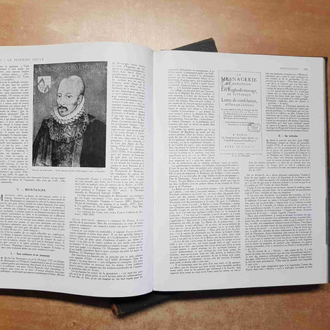 HISTOIRE DE LA LITTERATURE FRANCAISE ILLUSTRE volumi 1 + 2 LAROUSSE 1924