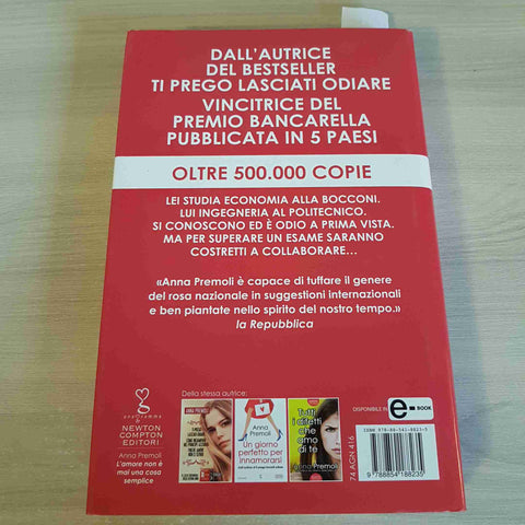 ANNA PREMOLI - NEWTON COMPTON - L'AMORE NON E' MAI UNA COSA SEMPLICE - 2015