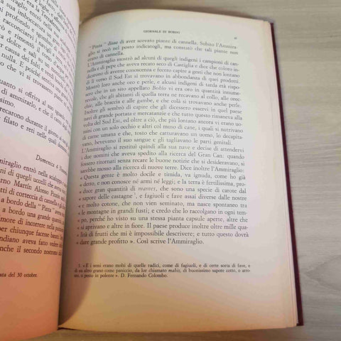 CRISTOFORO COLOMBO CLUB DEGLI EDITORI GIORNALE DI BORDO 1970 viaggi esplorazioni