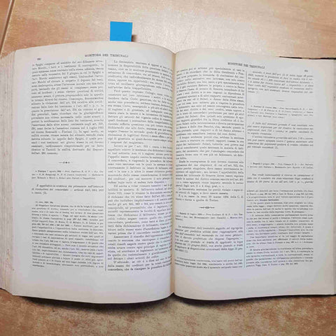 MONITORE DEI TRIBUNALI GIORNALE DI LEGISLAZIONE E GIURISPRUDENZA 1894 VOLUME 35