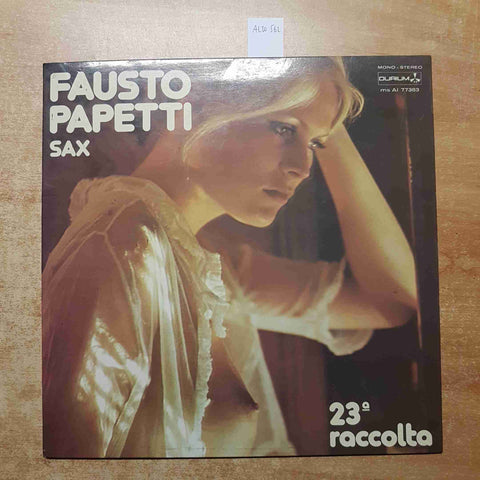 FAUSTO PAPETTI SAX 23° RACCOLTA DURIUM 1976 DISCO 33 GIRI LP VINILE VINYL