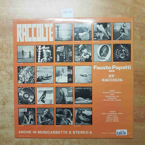 FAUSTO PAPETTI SAX 23° RACCOLTA DURIUM 1976 DISCO 33 GIRI LP VINILE VINYL