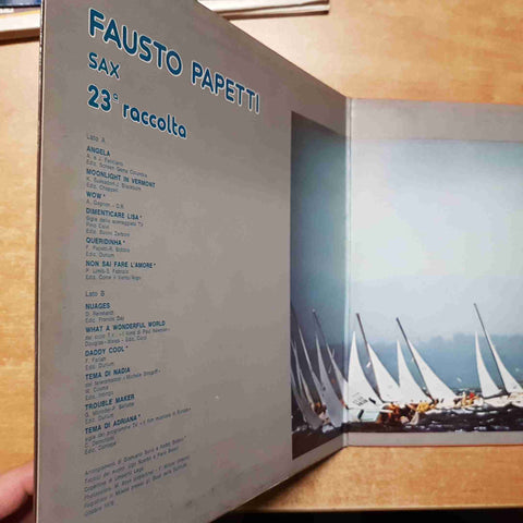 FAUSTO PAPETTI SAX 23° RACCOLTA DURIUM 1976 DISCO 33 GIRI LP VINILE VINYL