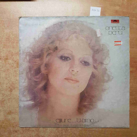 ORIETTA BERTI - EPPURE...TI AMO 1975 POLYDOR LP 33 GIRI VINILE VINYL DISCO
