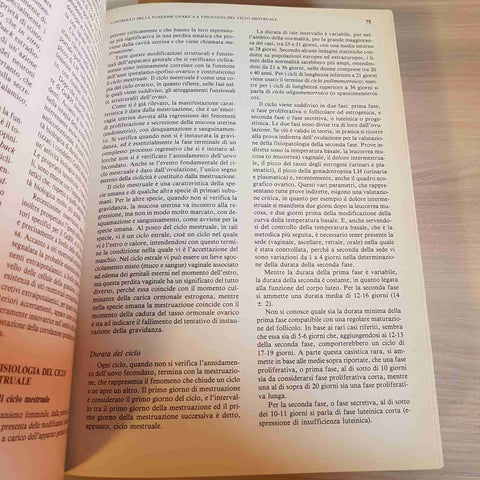 MONDUZZI EDITORE - GINECOLOGIA E OSTETRICIA 1987 aborto gravidanza tumori