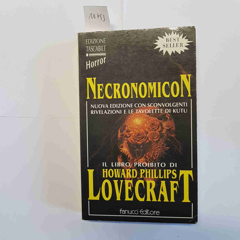 H.P. LOVECRAFT FANUCCI NECRONOMICON con rivelazioni e TAVOLETTE DI KUTU - HORROR