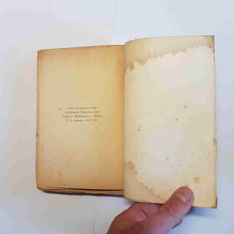 DE GONCOURT - EDIZIONI MEDIOLANUM - LA POMPADOUR 1935 COLLANA UOMINI E FOLLE