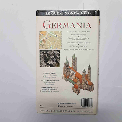 LE GUIDE MONDADORI GERMANIA 2002 oltre 1700 fotografie e vedute tridimensionali