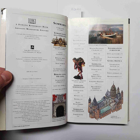 LE GUIDE MONDADORI GERMANIA 2002 oltre 1700 fotografie e vedute tridimensionali