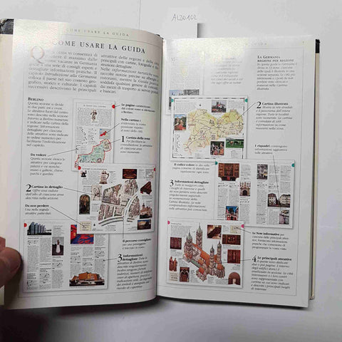 LE GUIDE MONDADORI GERMANIA 2002 oltre 1700 fotografie e vedute tridimensionali