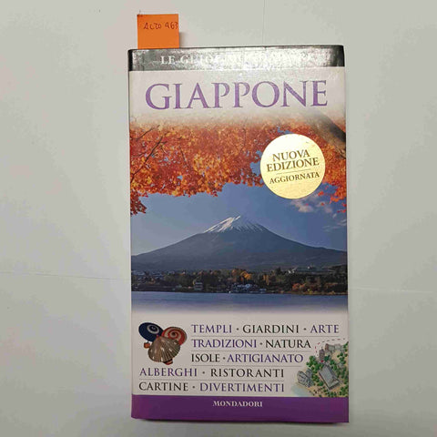 LE GUIDE MONDADORI GIAPPONE 2008 fotografie e vedute tridimensionali, piantine