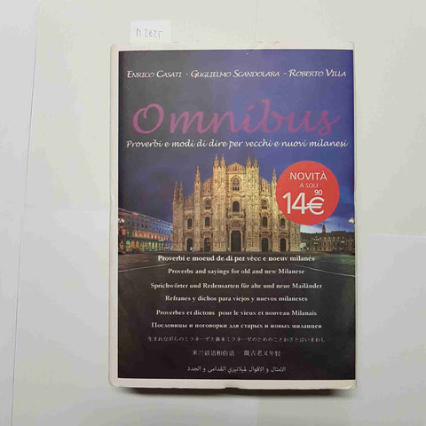 OMNIBUS PROVERBI E MODI DI DIRE PER VECCHI E NUOVI MILANESI 2015 FRILLI milano